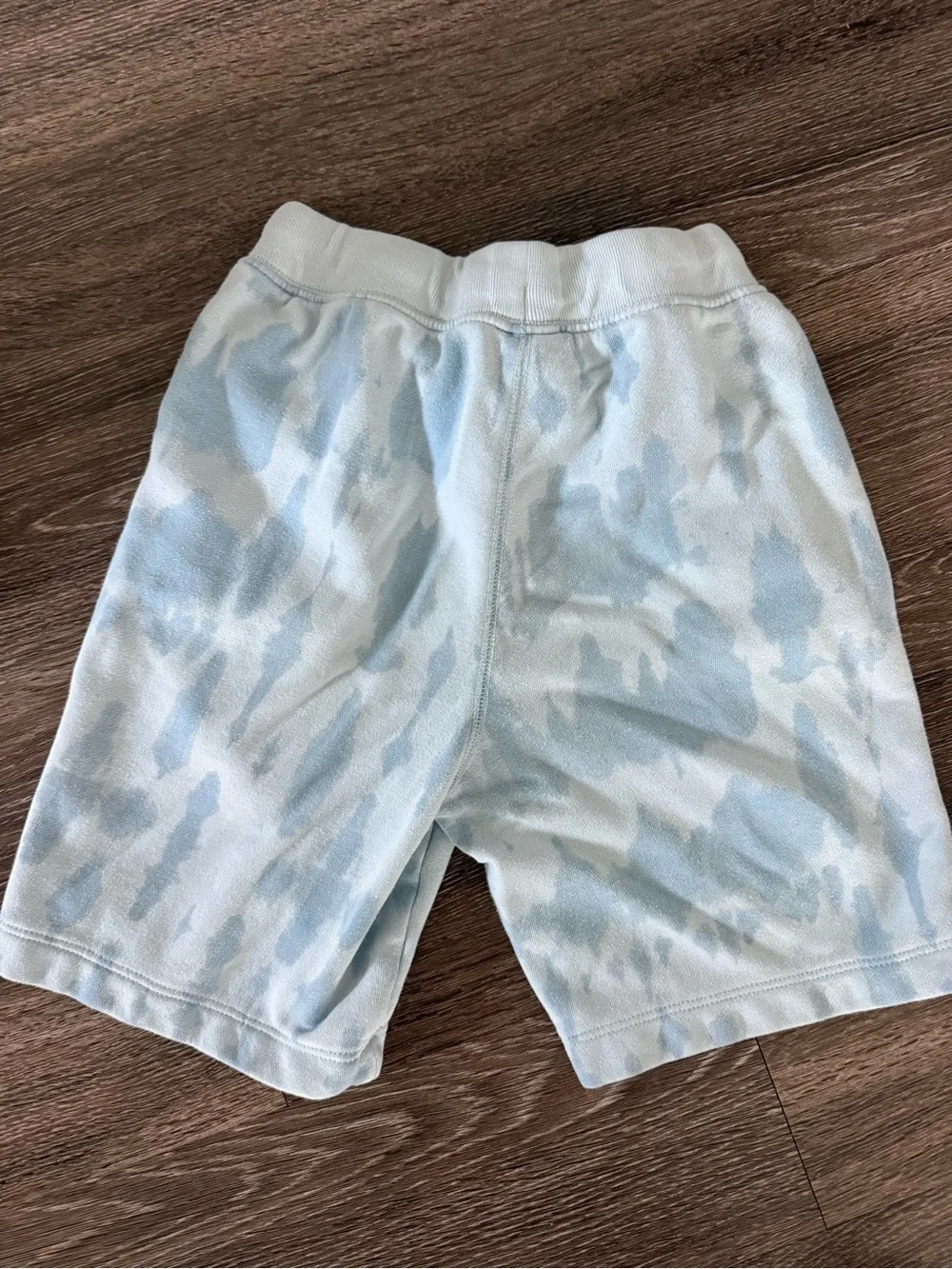 GAP Light Blue Tie-Dye Knit Shorts
